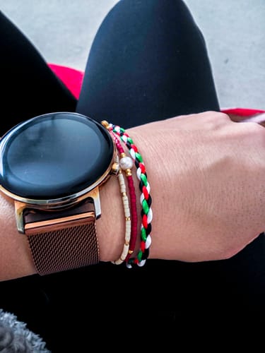 Customer photo review of Palestine Unity Bracelet
