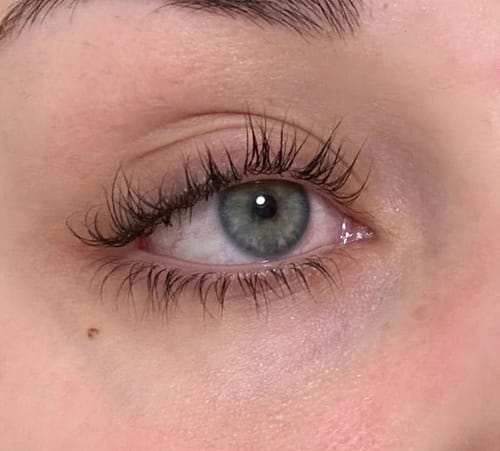 Customer photo review of Toplash eyelash and eyebrow growth serum — 3ml