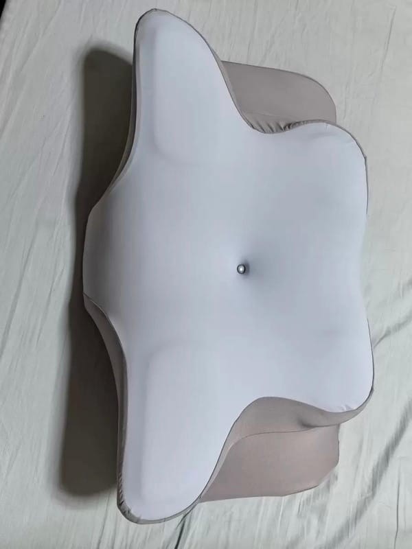 Customer photo review of PillowPlush Memory Foam Pillow
