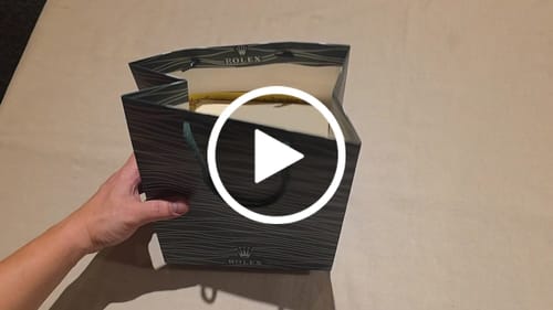 Customer video review of Rolex Cellini 39mm Silver Black Leather