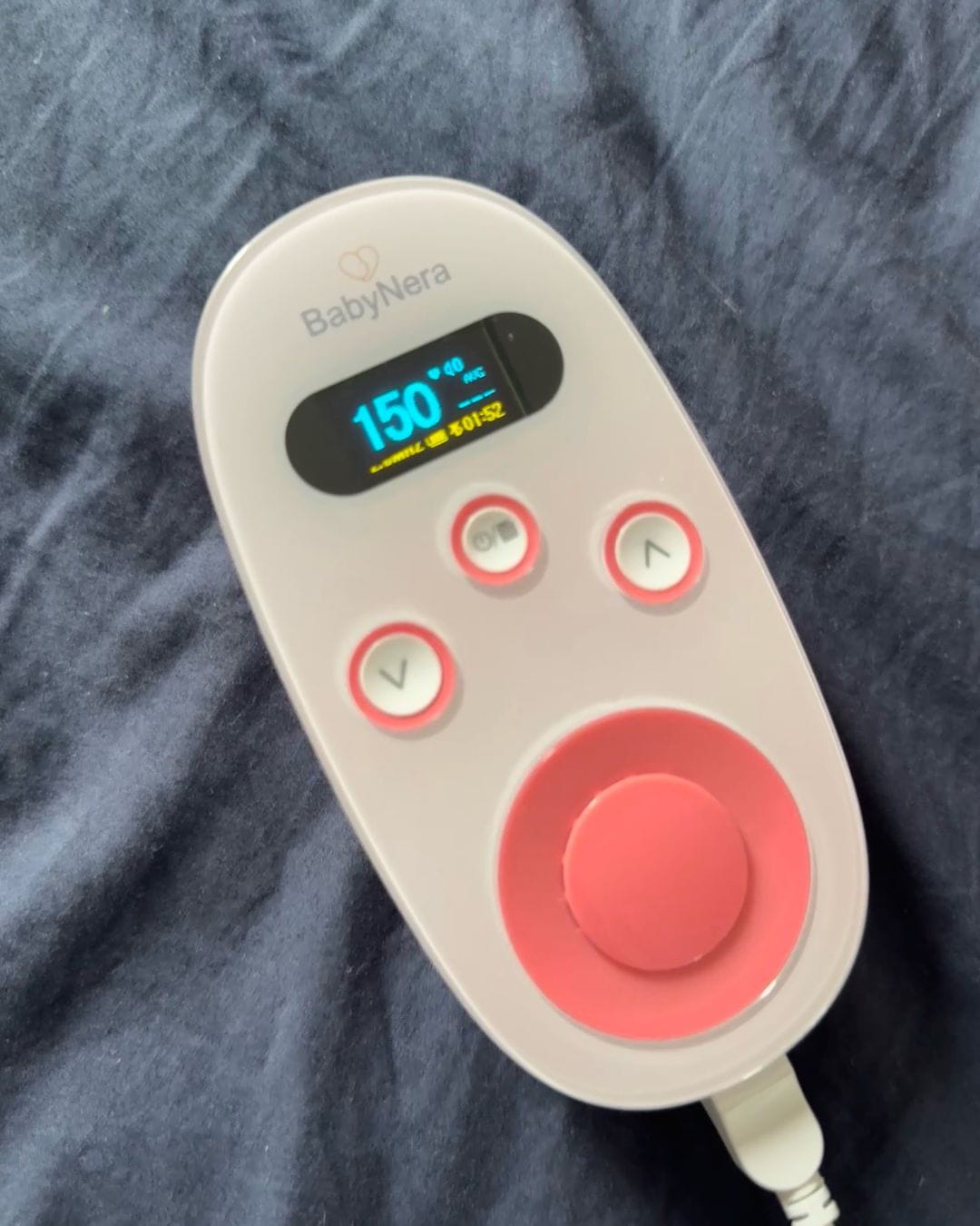 Customer photo review of BabyNera HeartEcho™ Fetal Doppler