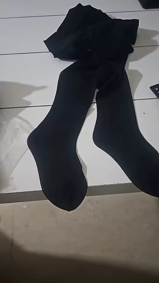 Customer photo review of Collant polaire double épaisseur