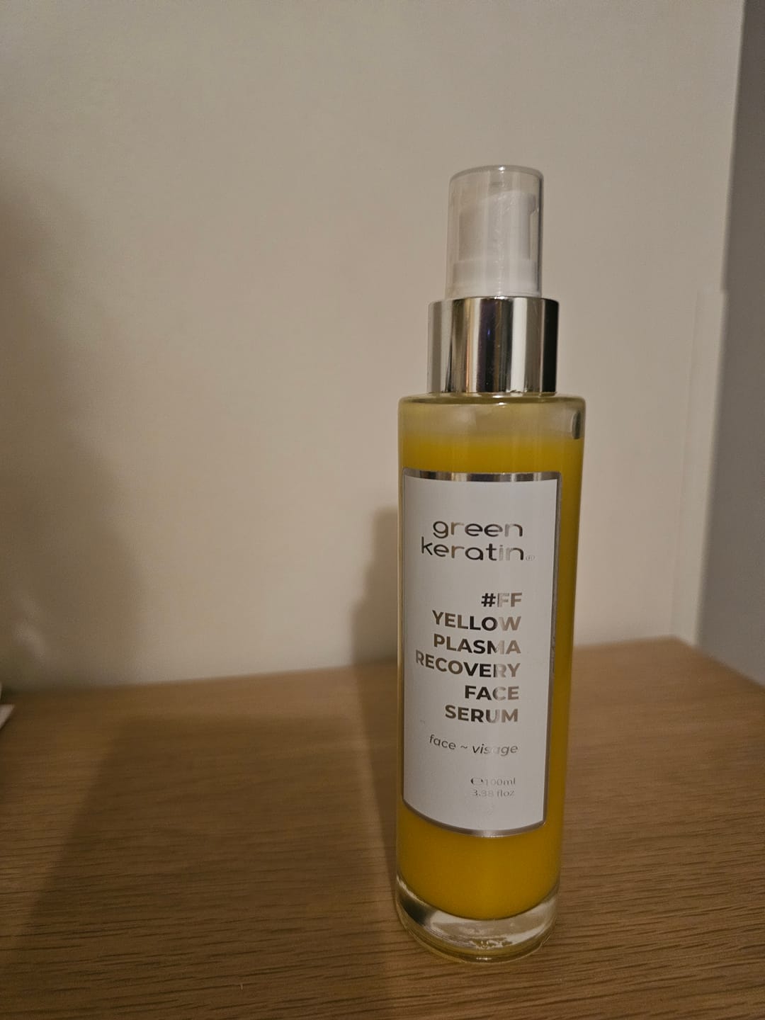 Customer photo review of YELLOW PLASMA – Sérum Réparateur pour le visage #FF