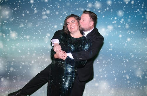 Sarah P. review of Natalie Emerald Sequin Mini Dress by Dress The Population - RENTAL image 1 out of 1