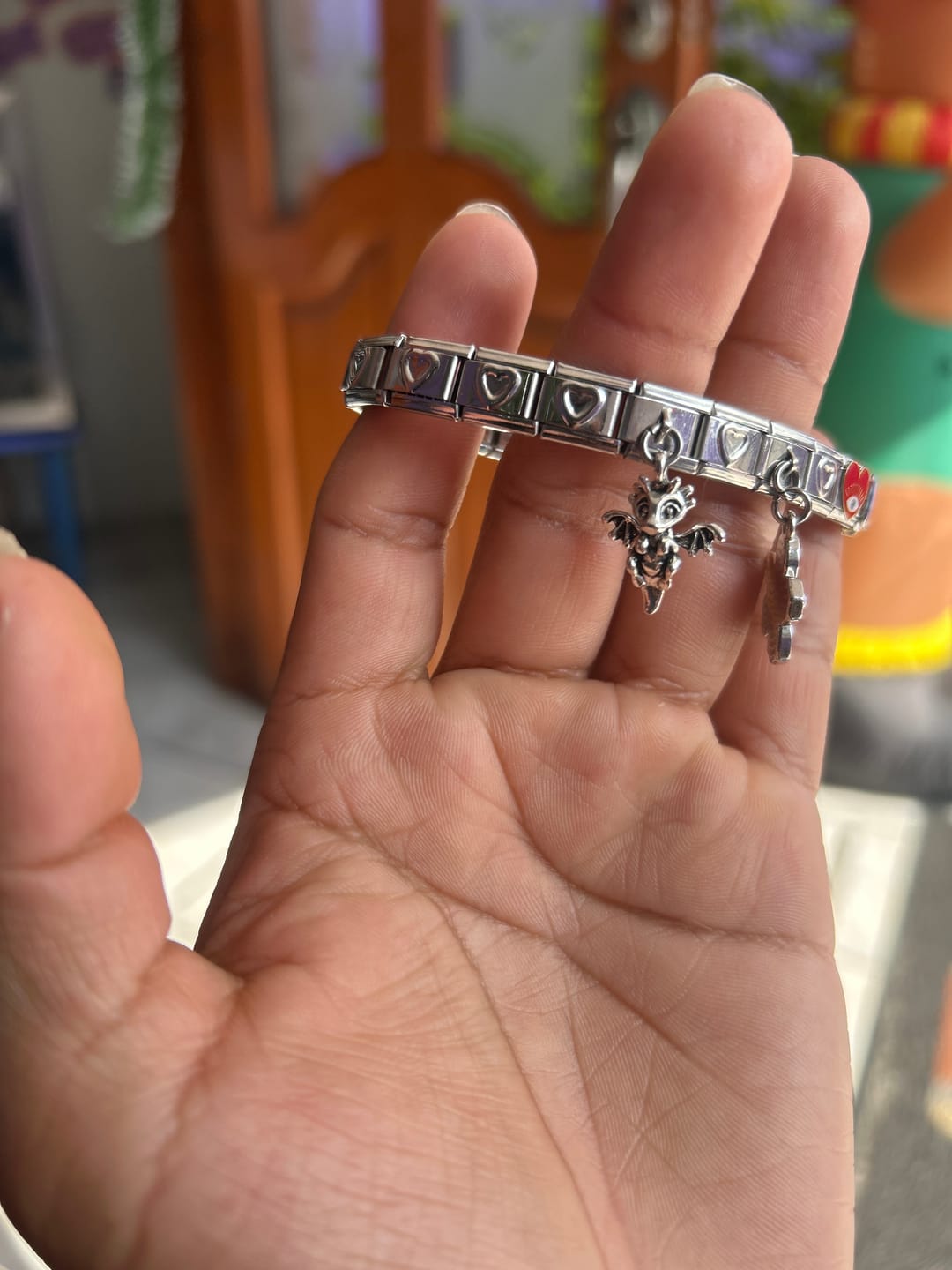 Customer photo review of Charm Dragón Mágico