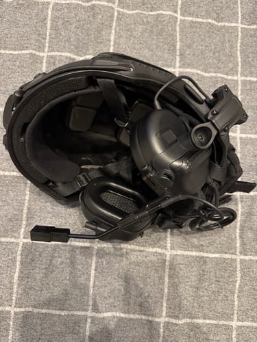 Customer photo review of NIGHTOPS Earmor M32 w/ Helmet Mount