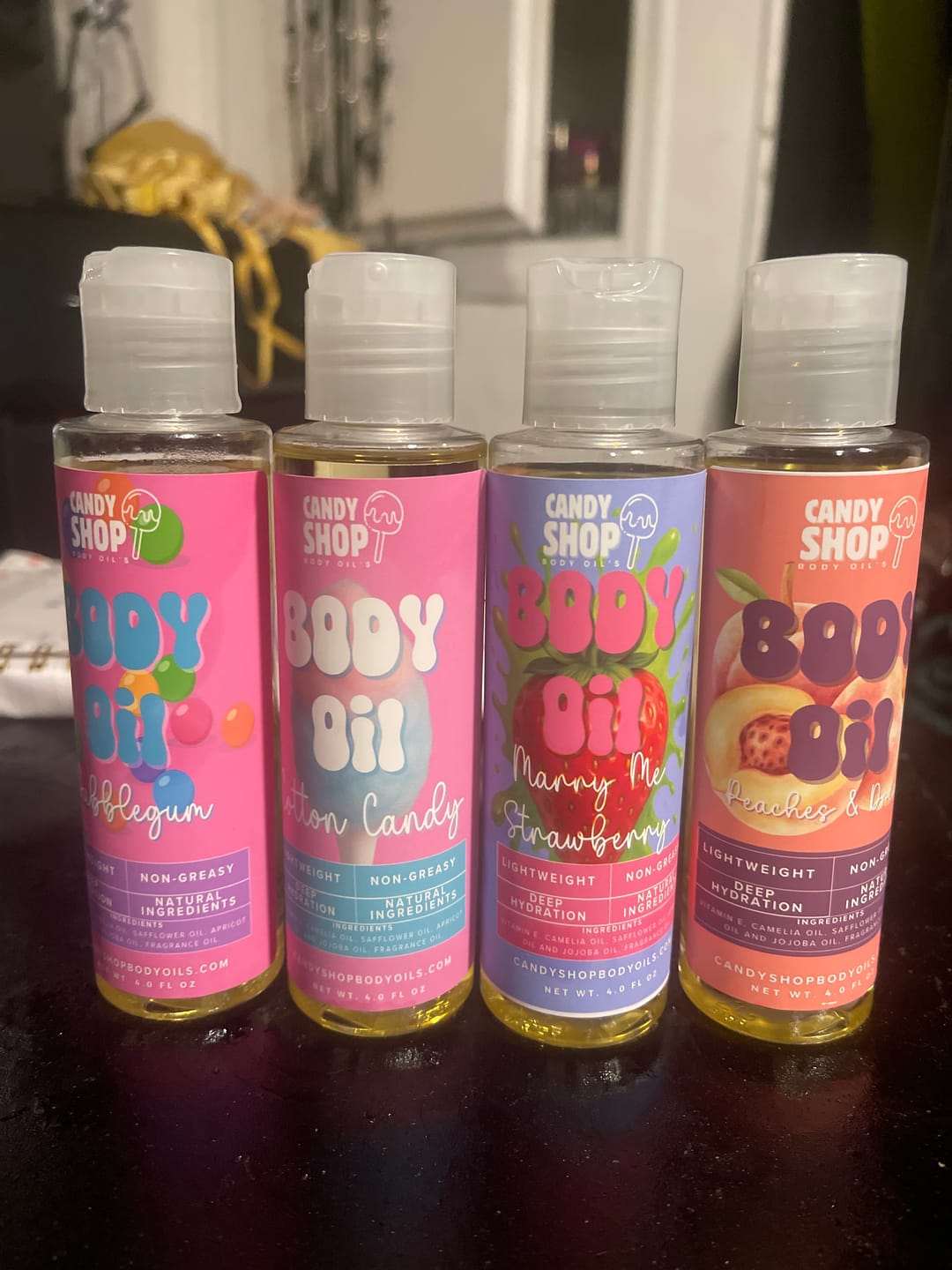 Customer photo review of Peaches & Dream Body Oil