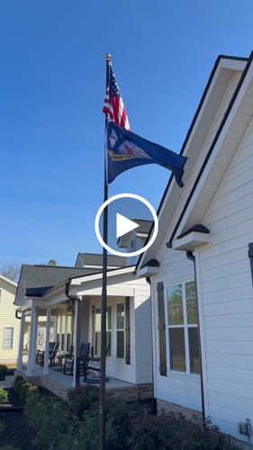 Customer video review of United States Navy Flag - Premium Quality Outdoor Nylon