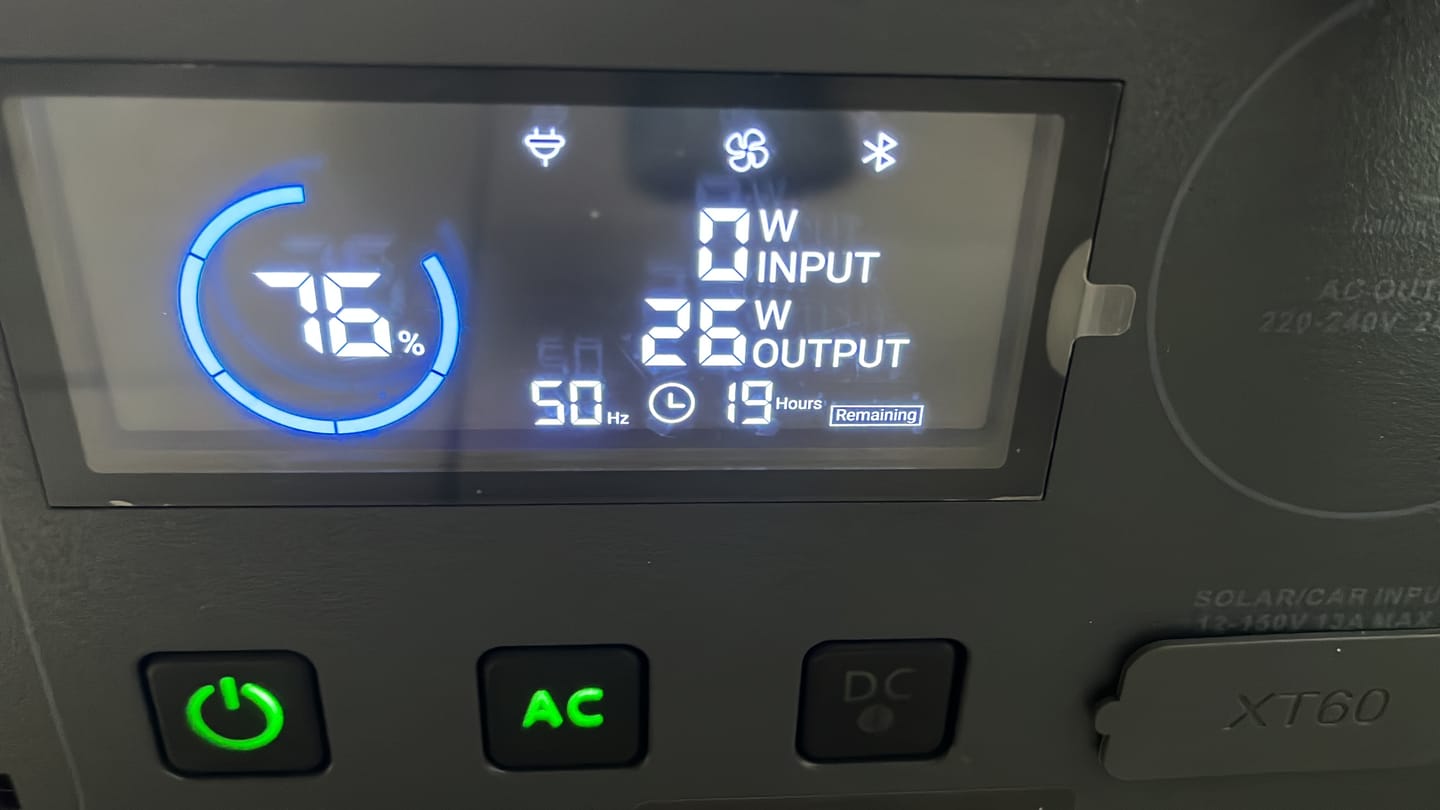 Customer photo review of ALLPOWERS 2400W Générateur Solaire S2000 Pro avec PV 200W
