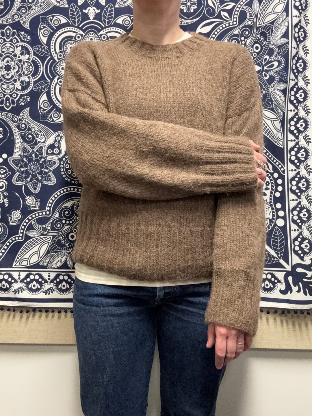 Customer photo review of Alissa Sweater - Baby Alpaca