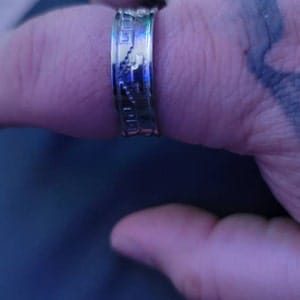 Customer photo review of Aztec Ring
