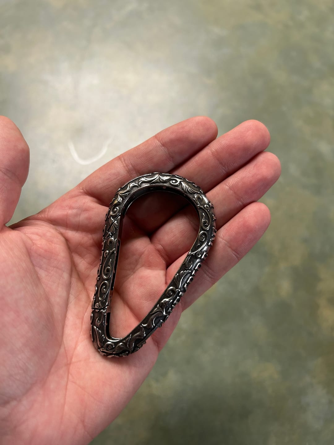 Customer photo review of CATACOMBS CARABINER