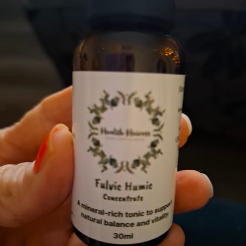 Customer photo review of Fulvic Humic Concentrate