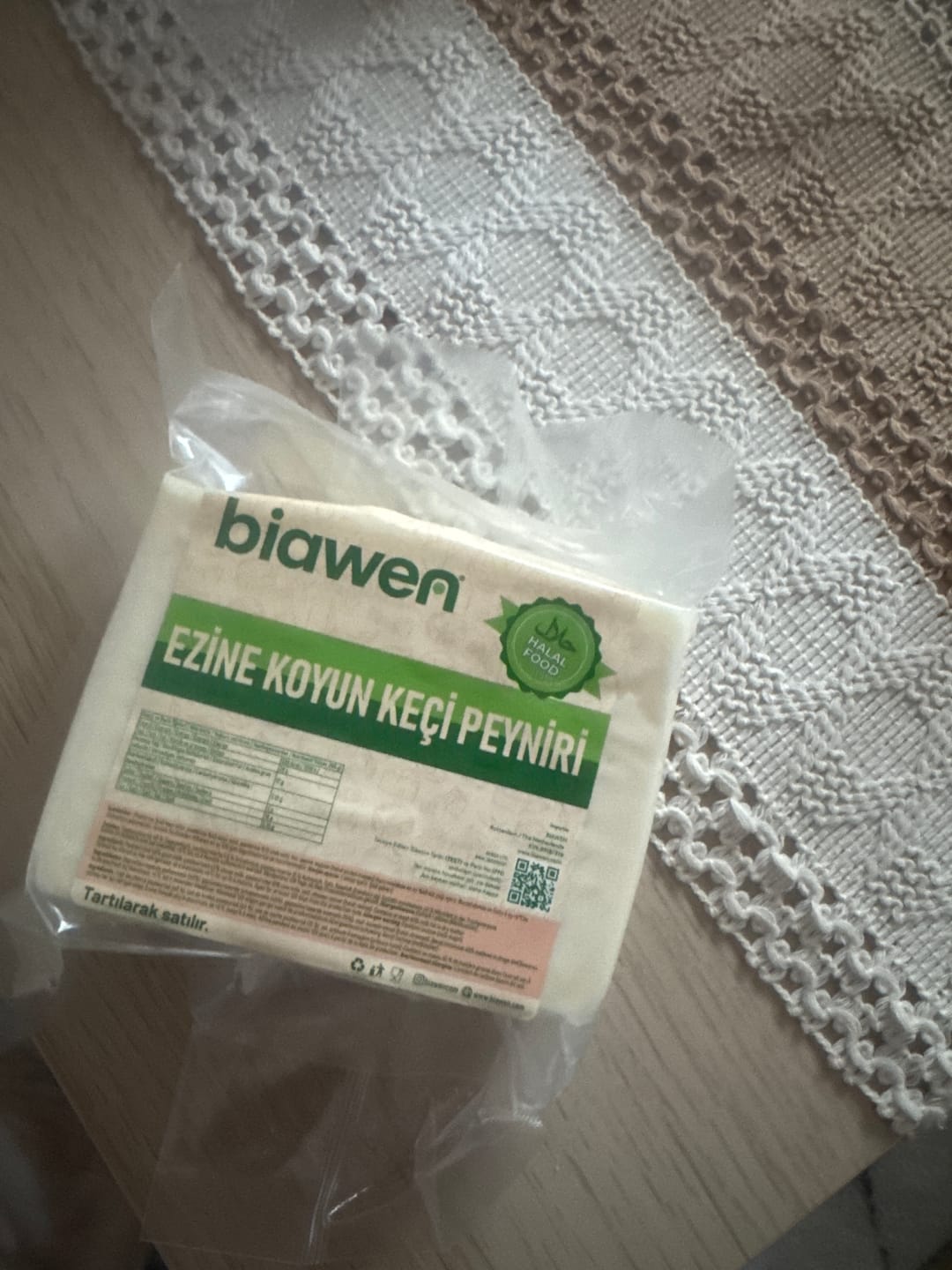 Customer photo review of Ezine Koyun-Keçi Peyniri 350 gr