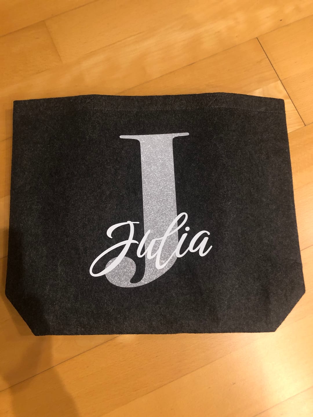 Customer photo review of Initiale - Individuelle Filztasche