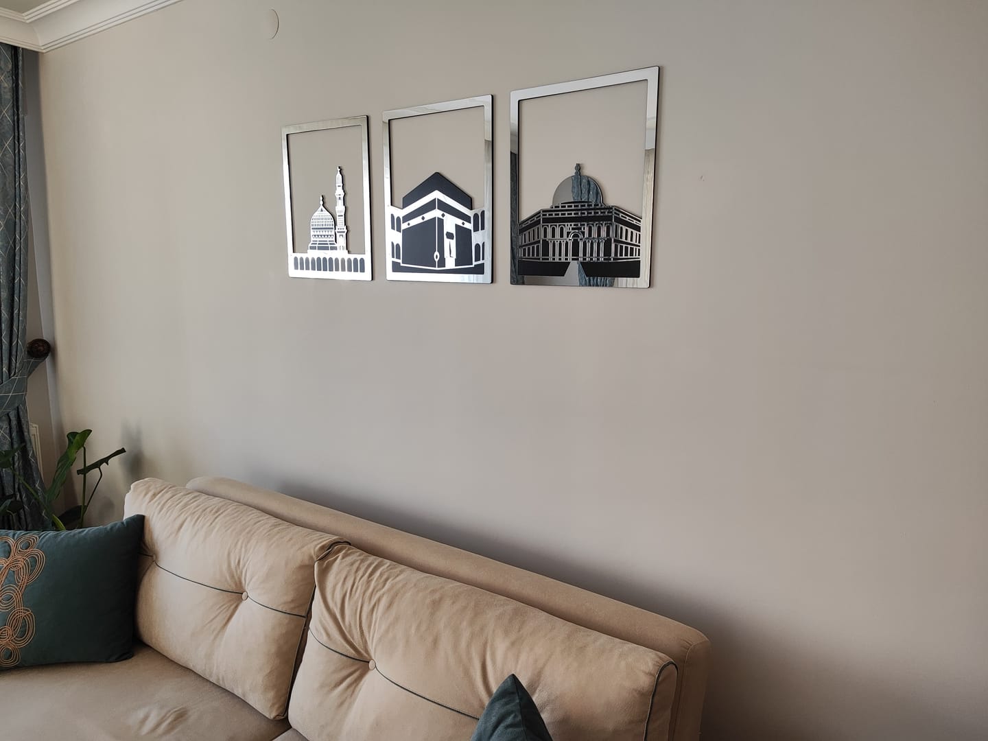 Customer photo review of Mescid-i Aksa, Mescid-i Haram & Mescid-i Nebevi İslami Dekor