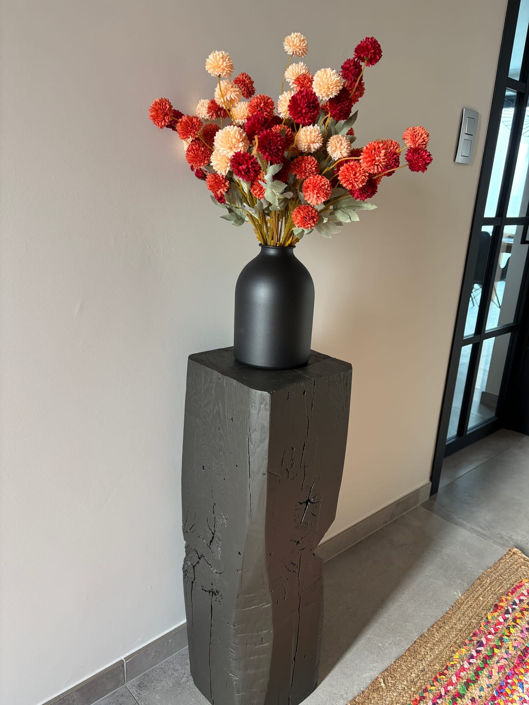 Customer photo review of Casa vase - Noir mat