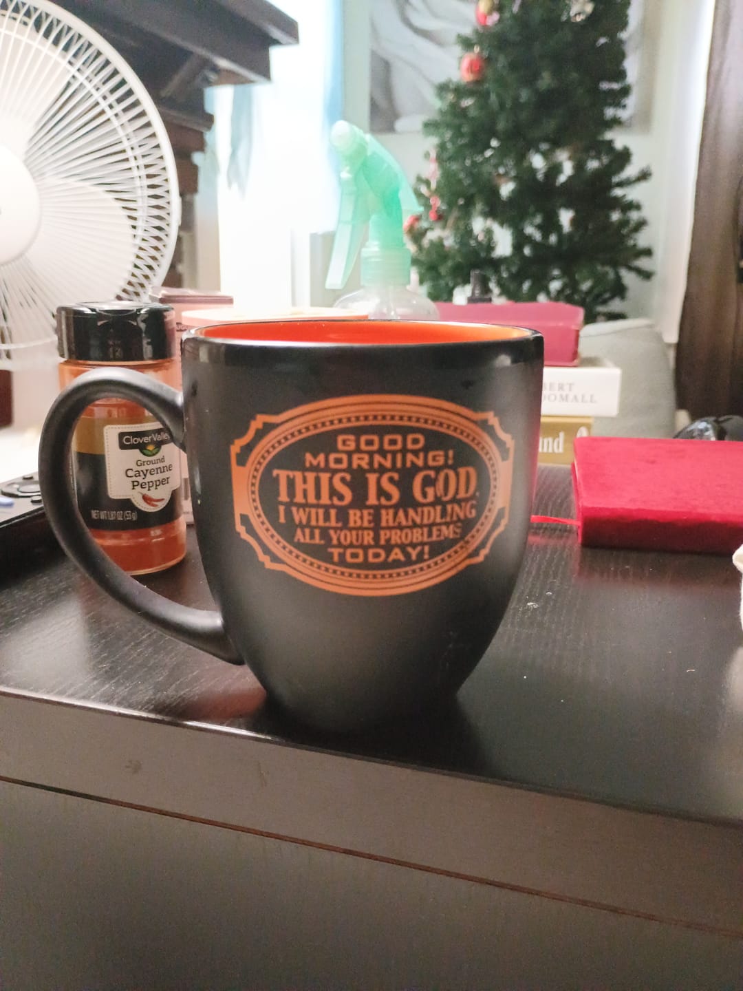 Customer photo review of Blueberry Cobbler Flavored Coffee