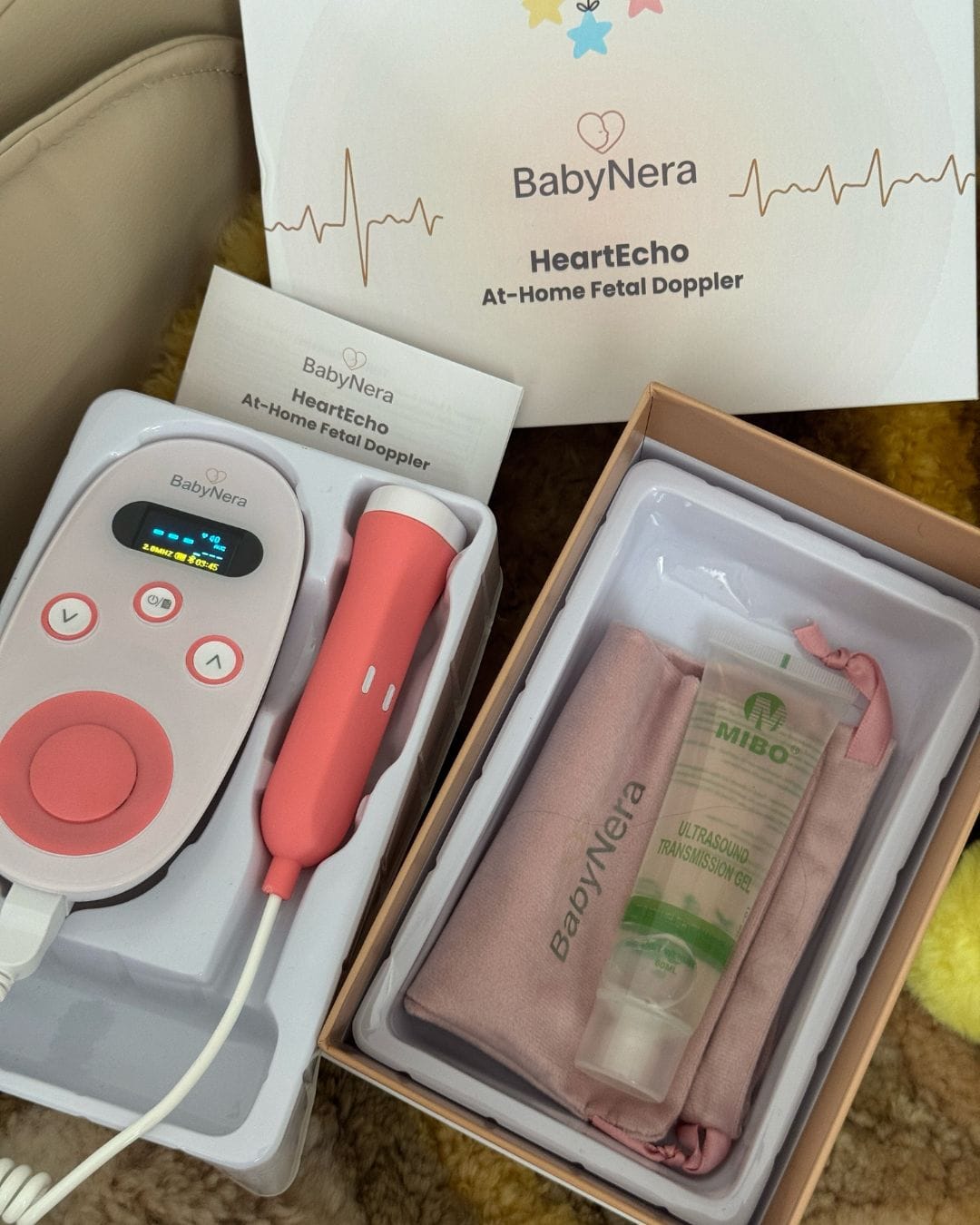 Customer photo review of BabyNera HeartEcho™ Fetal Doppler