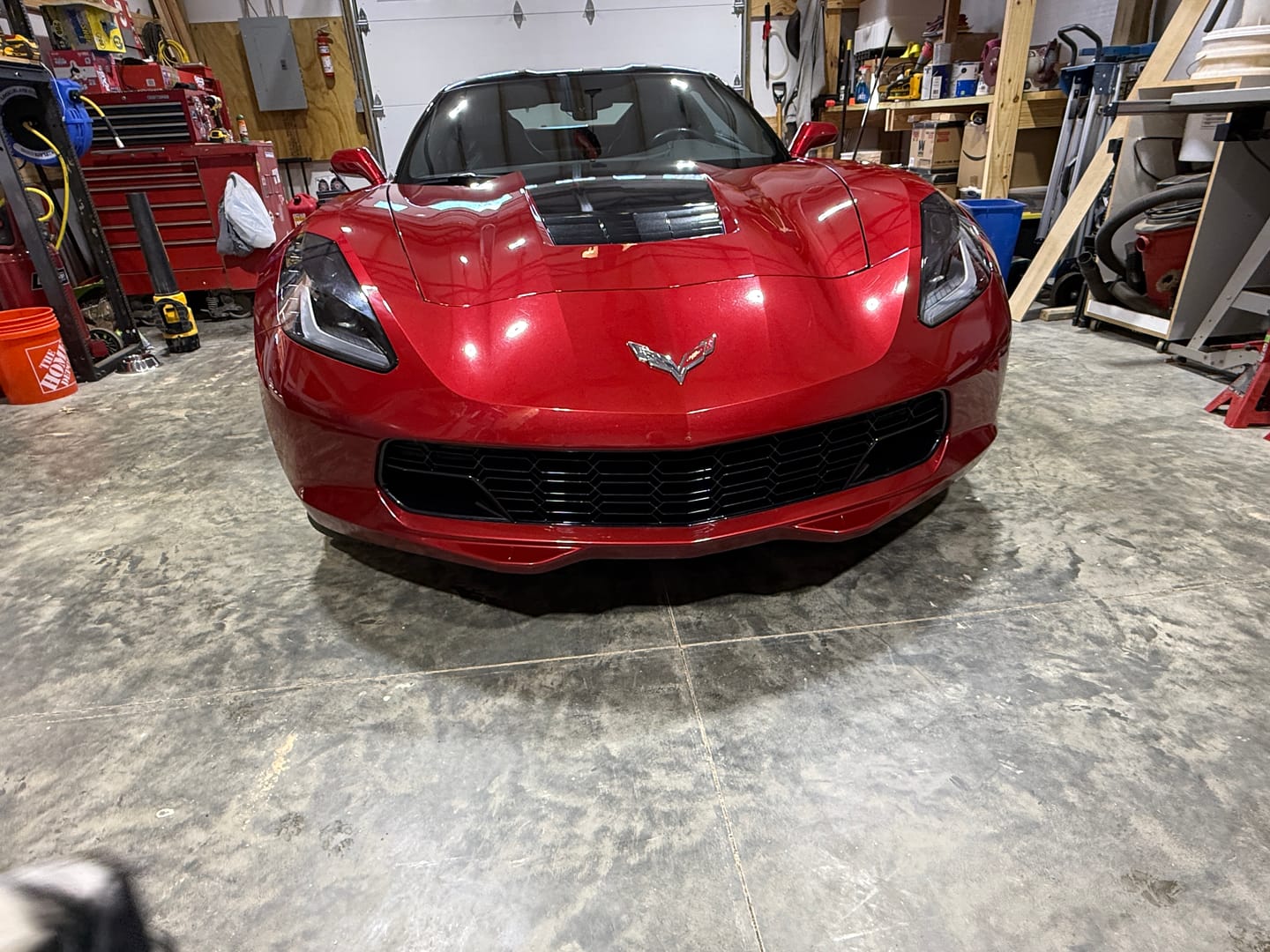 Customer photo review of Corvette C7 Front Bumper Grill
