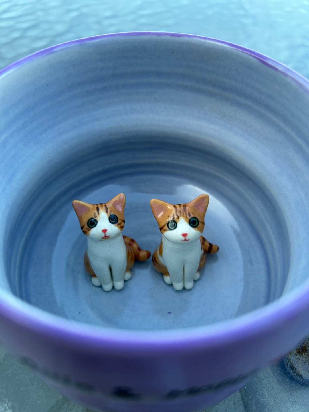 Customer photo review of Handmade Custom Pet's Figure Ceramic Mug-Best Xmas Gift Idea