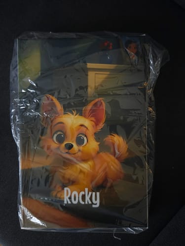 Customer photo review of Dein Haustier als Cartoon - Individuelle Leinwand