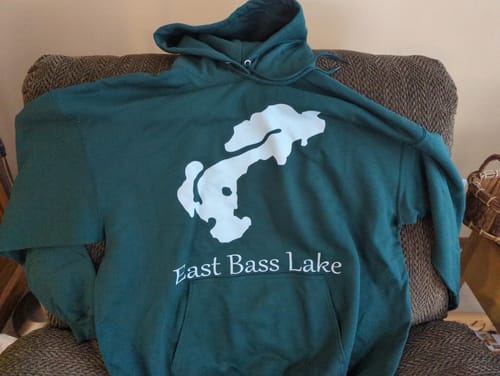 Customer photo review of Lake Custom Hooded Sweatshirt