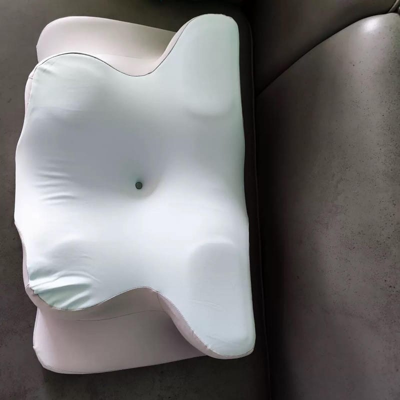 Customer photo review of PillowPlush Memory Foam Pillow