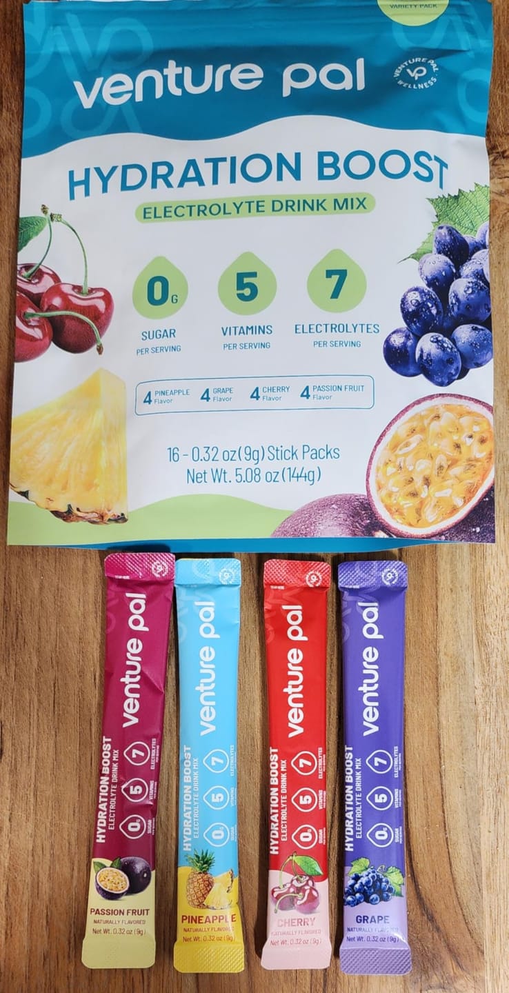 Customer photo review of Sugar Free Electrolyte Powder Packets