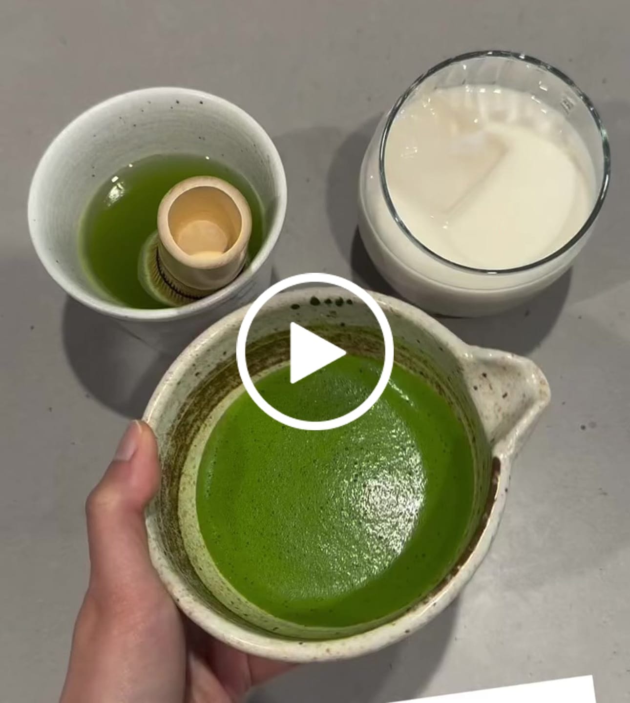 Customer video review of Gourmet's Gold Artisan Matcha (Latte)