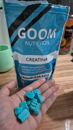 Customer photo review of Gomitas Creatina | Potencia tu Rendimiento y Mayor Salud