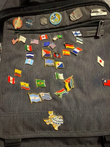 Customer photo review of DFW Airport Pin – Dallas/Fort Worth International Airport, Texas