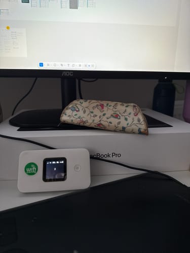 Customer photo review of Portable WiFi Ireland