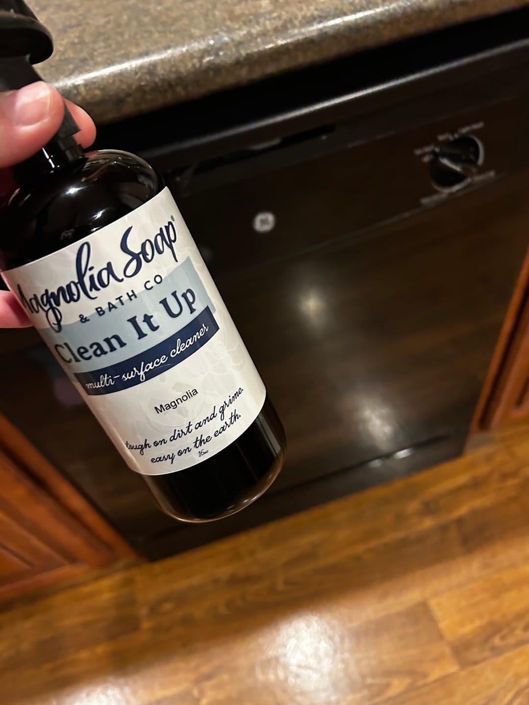 Customer photo review of Clean It Up Spray