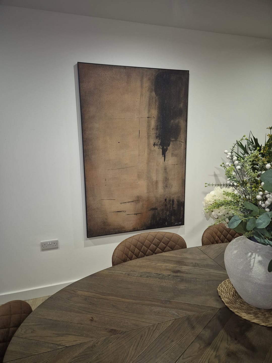 Customer photo review of Abstract Tranquility #WS336