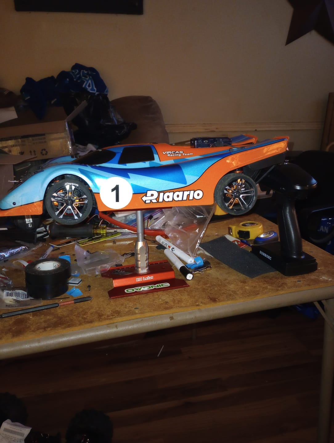Customer photo review of Rlaarlo 1/10  Metal Version Brushless RTR On-Road Cars, Supercar,AK-917