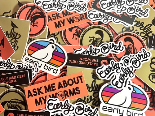 Customer photo review of Print Custom Stickers