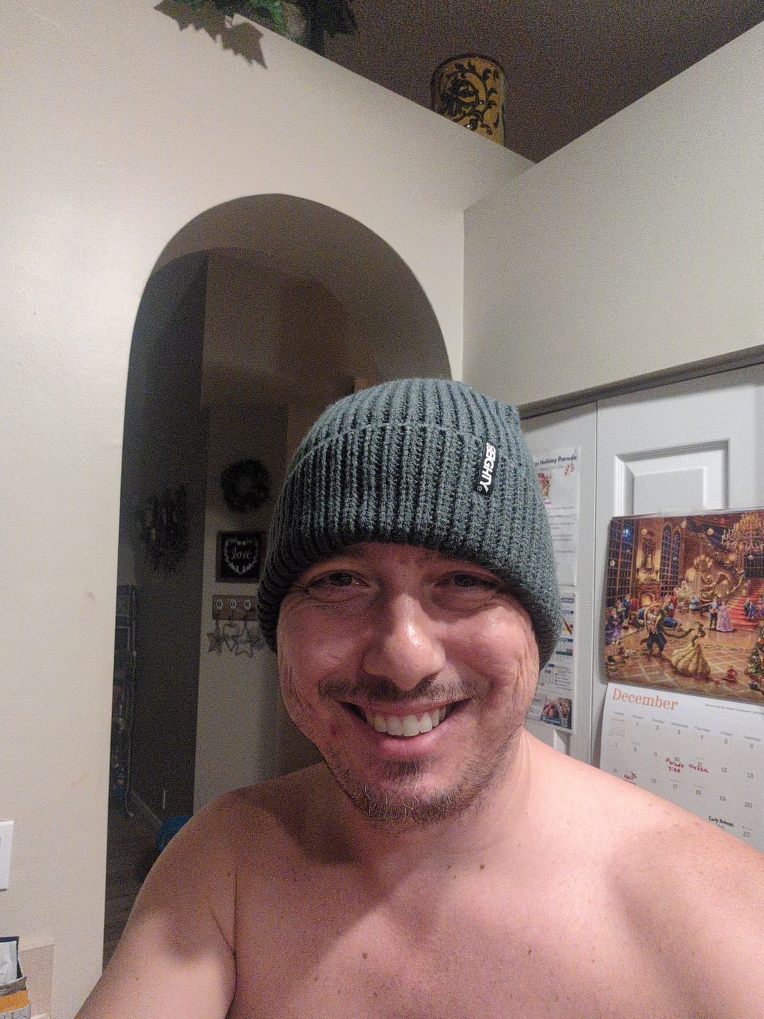 Customer photo review of 80eighty® Graphite Beanie