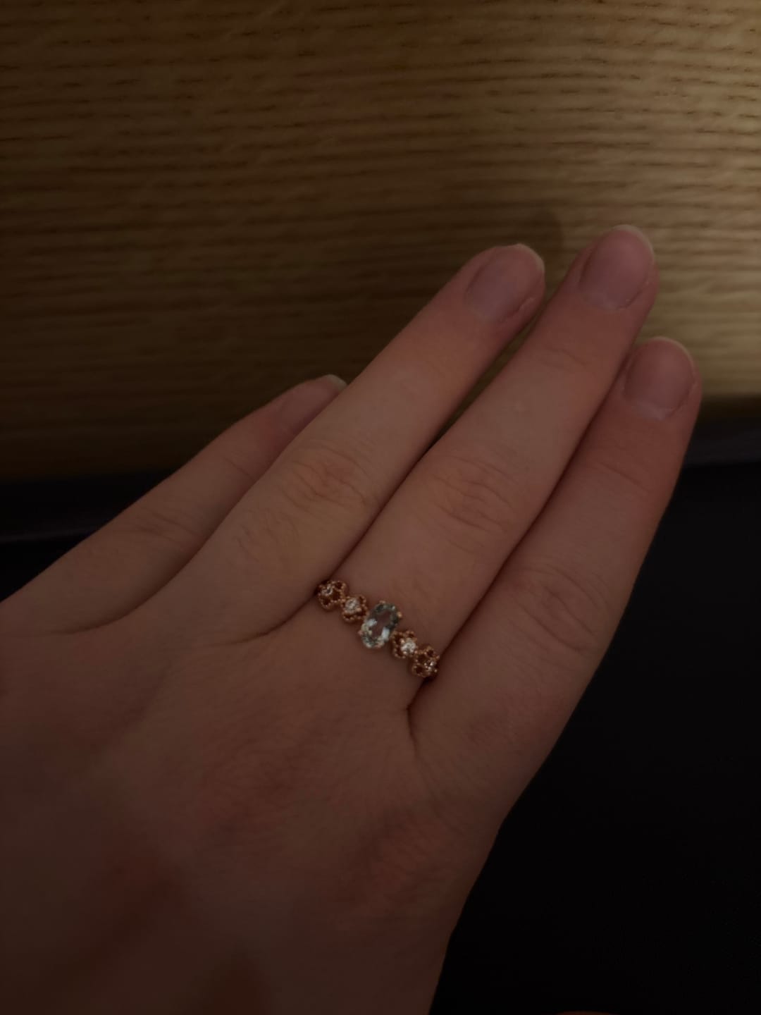 Customer photo review of Fleur ring