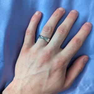 Customer photo review of Mobius Ring