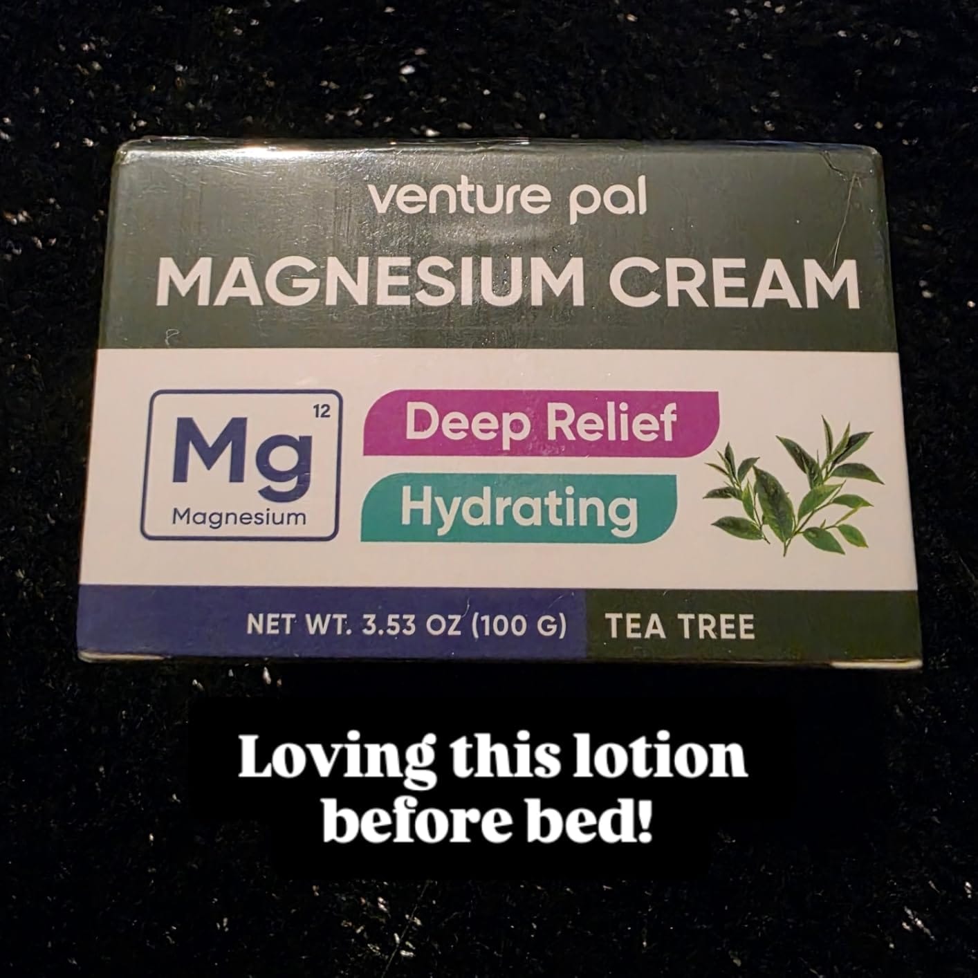 Customer photo review of Topical Magnesium Cream