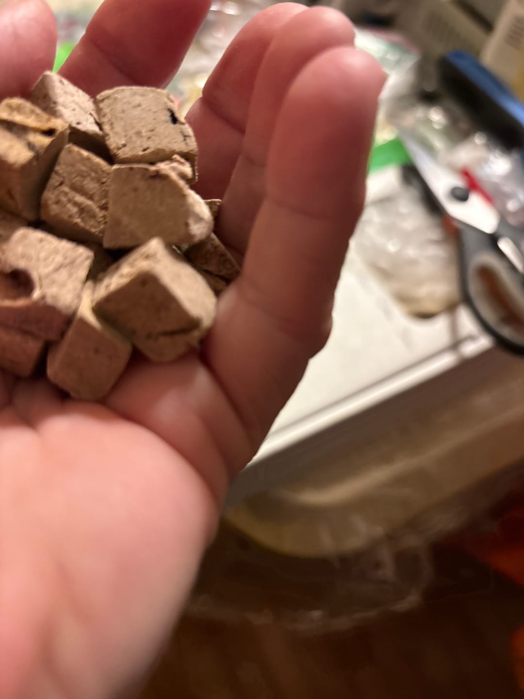 Customer photo review of Freeze Dried Beef Liver 100g / 3.5oz
