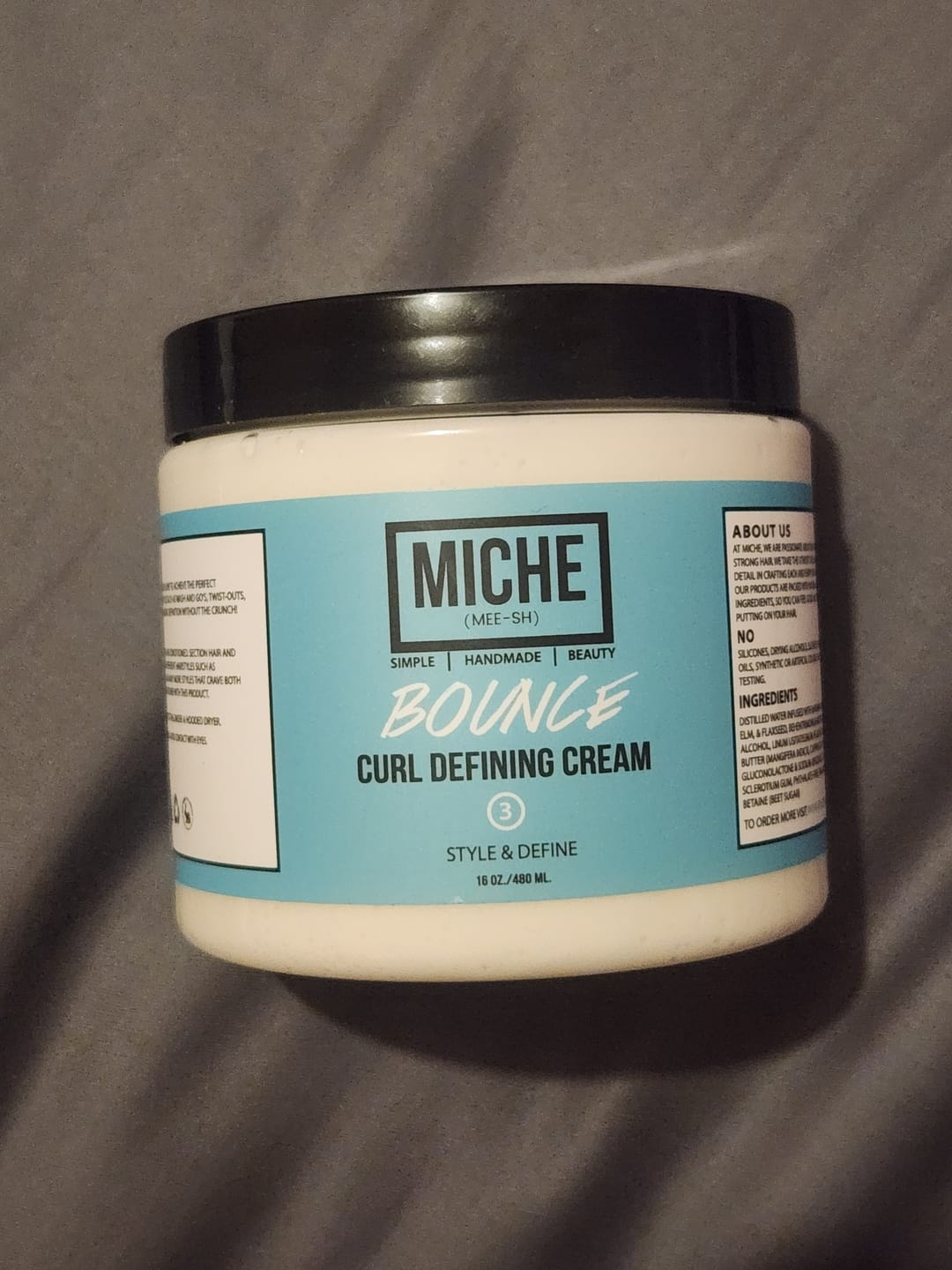 Customer photo review of BOUNCE Styling Cream