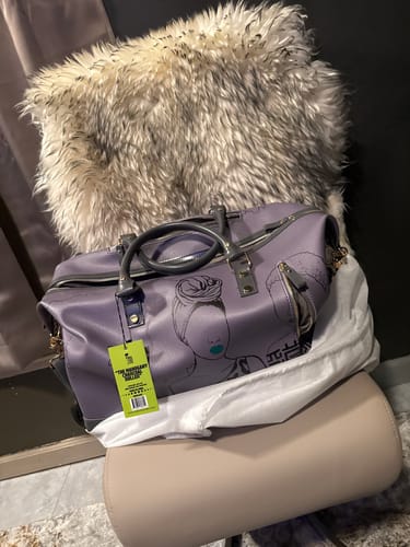 Customer photo review of Mahogany Gray Roller Bag