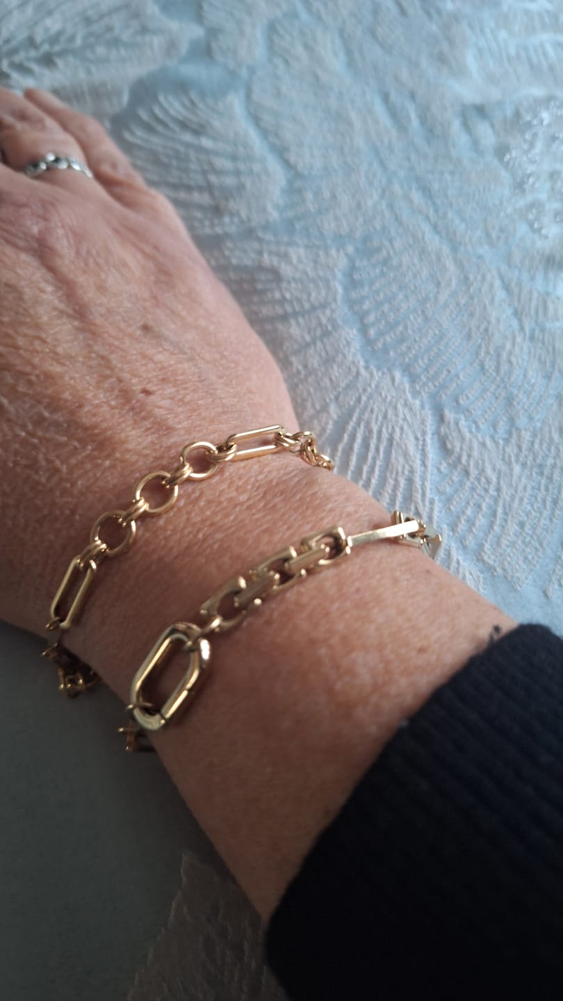 Customer photo review of Eternal Link Chain Bracelet