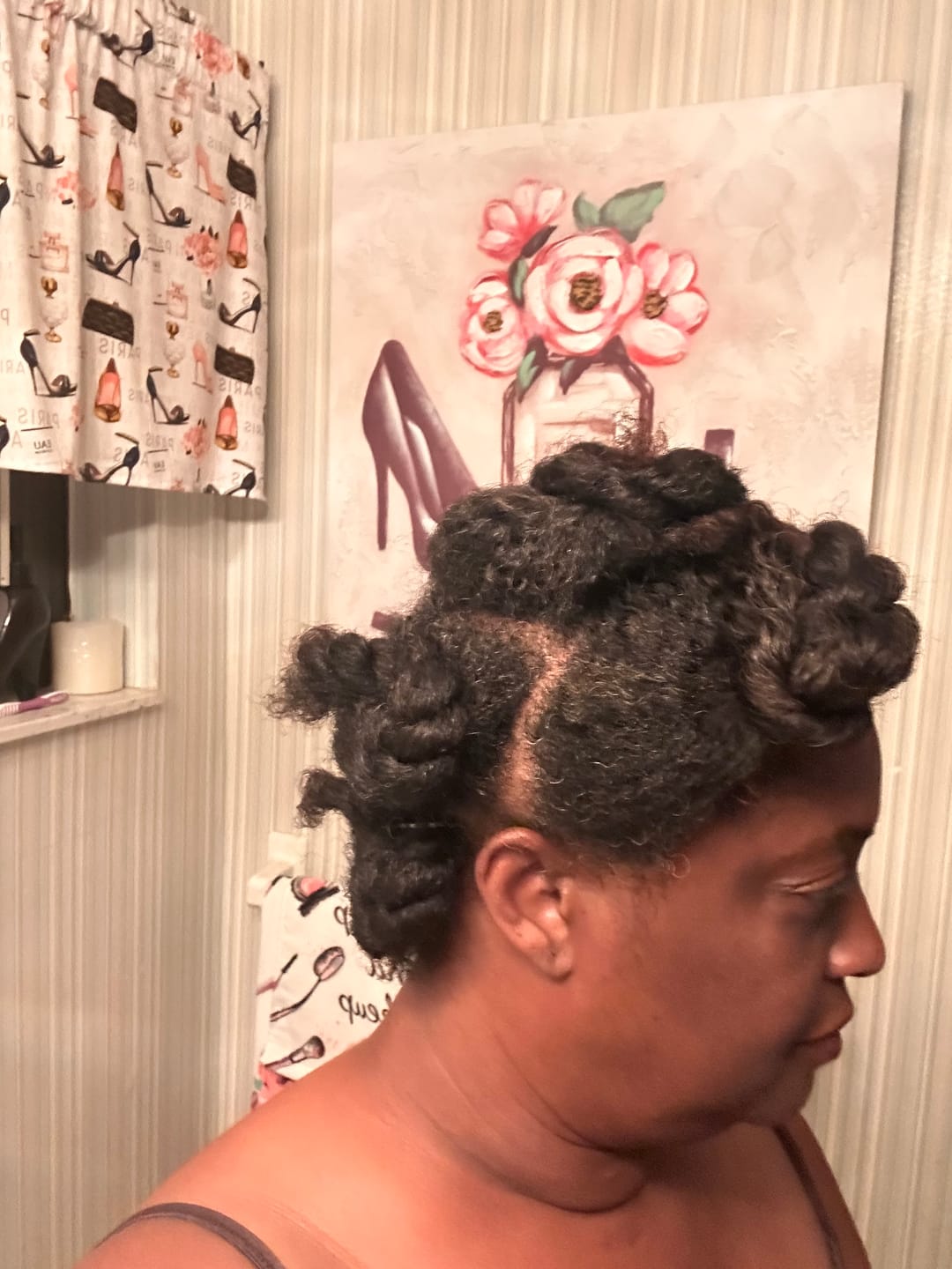 Customer photo review of REFRESH CONDITIONING SPRAY