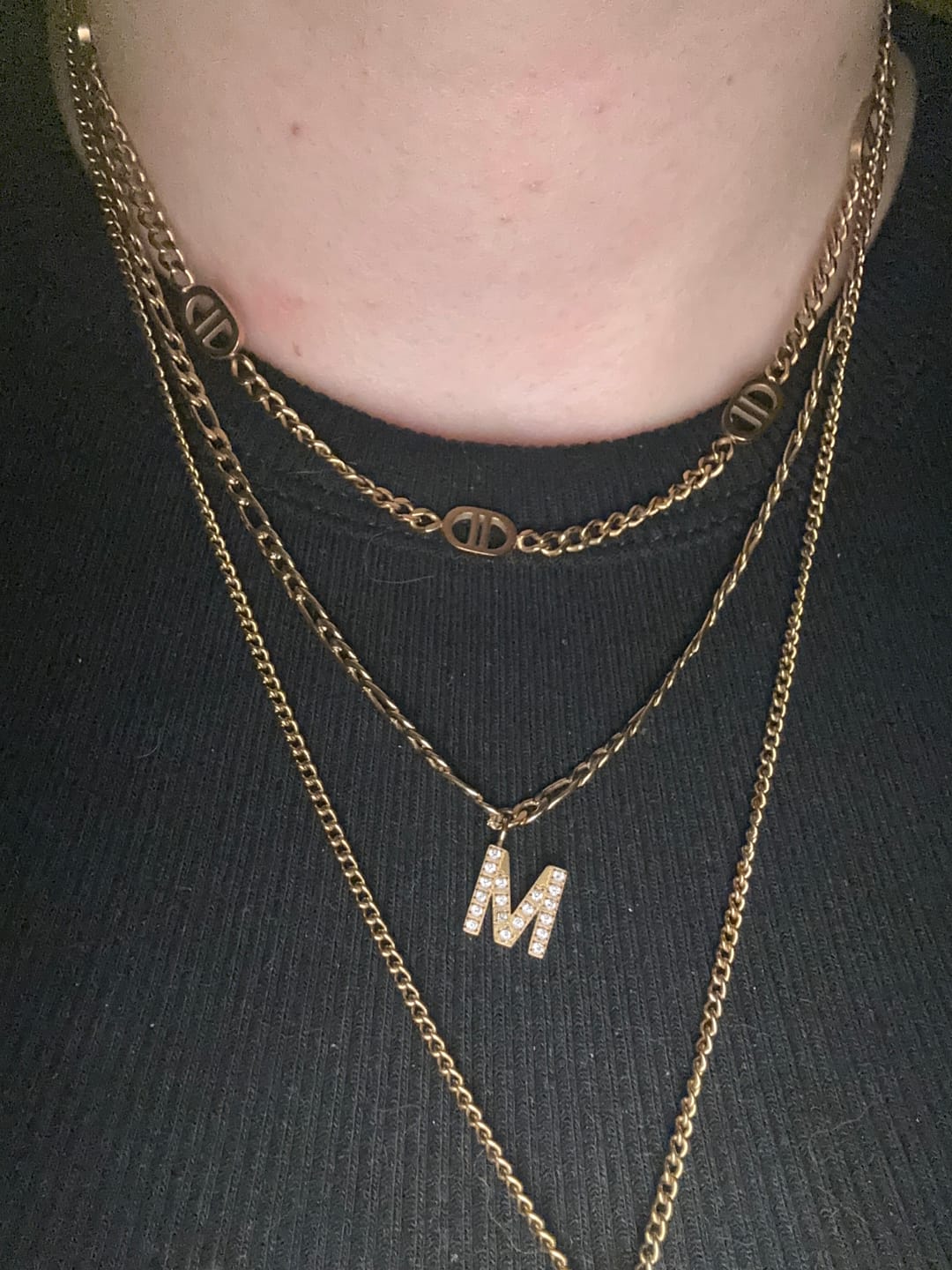 Customer photo review of Prestige 2 Halskette | 18K vergoldet