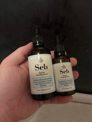 Customer photo review of Seb Natural Calming Serum