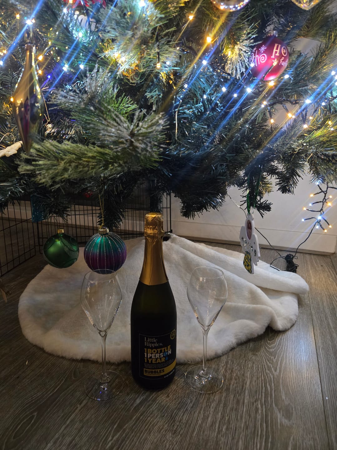 Customer photo review of Sparkling - Single Bottle