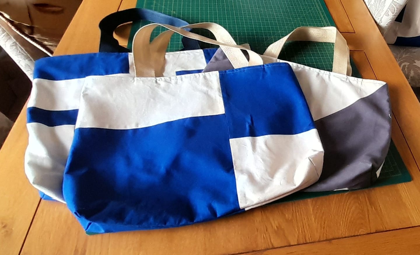 Customer photo review of Plain Soft Cotton Canvas Fabric